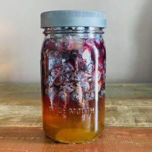 Blueberry fermented honey